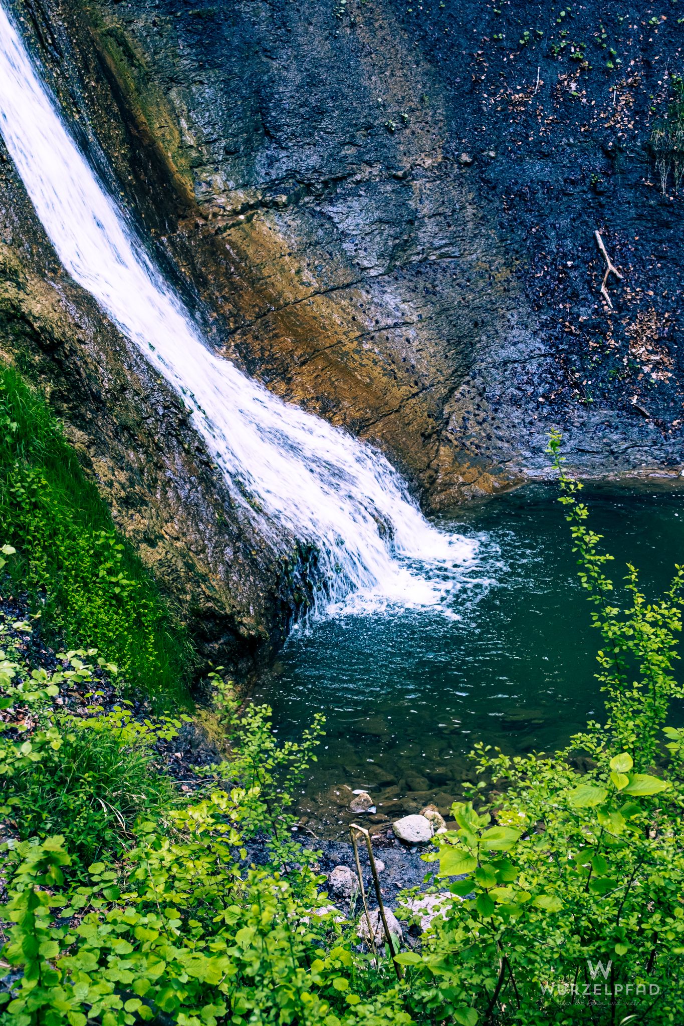 Schleifenbachwasserfälle bei Blumberg